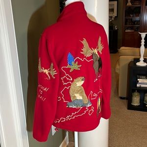 Unisex fleece Alaska jacket .  Size XS